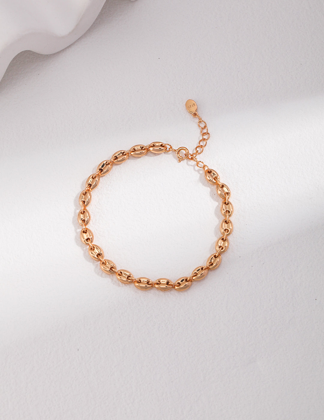 A slim sterling silver minimalist bracelet in solid S925, chosen for everyday wear