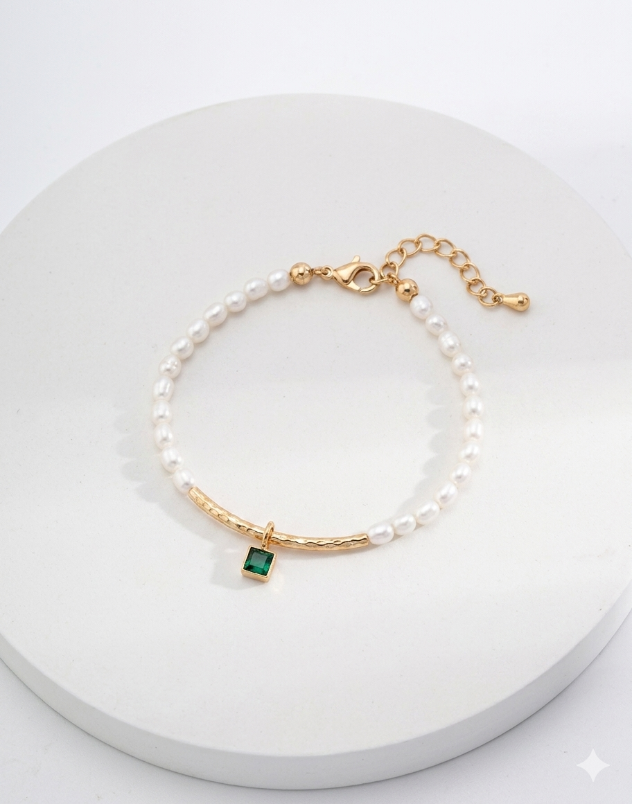 Sterling Silver Pearl Necklace – view 10