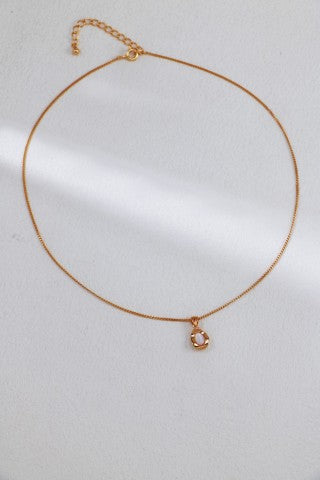 S925 Silver Mother of Pearl Necklace