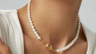 Sterling Silver Minimal Earrings and Necklace Set - Floral Cluster Collection