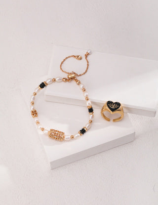 Sterling Silver Pearl Bracelet