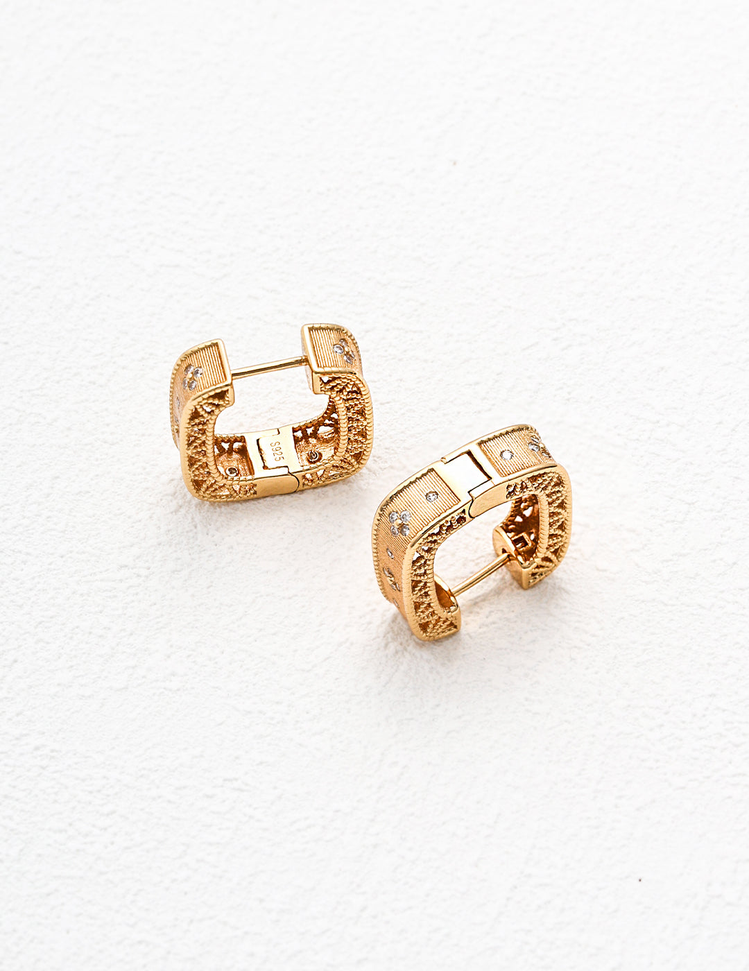 Vintage Sterling Silver Earrings | Timeless Retro Elegance