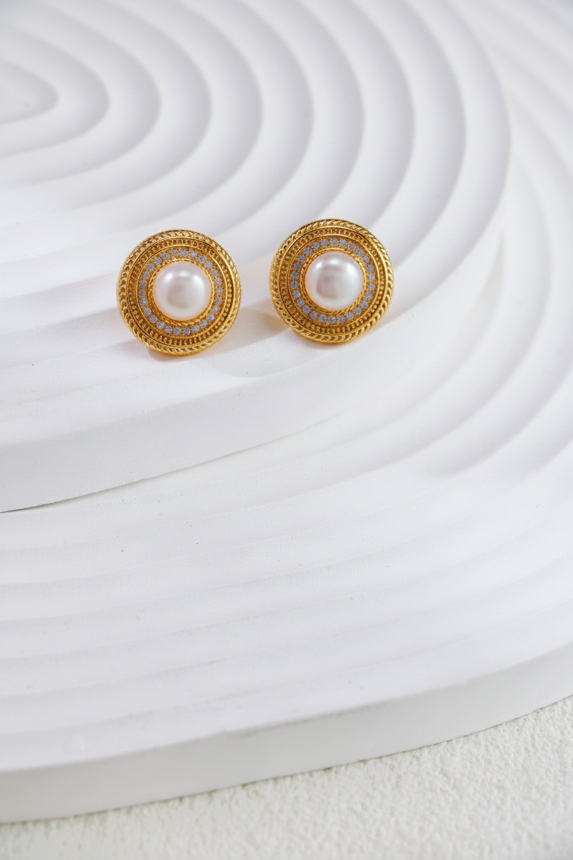 Sterling Silver Pearl Jewelry Set – view 12 – Sterling Arc Jewelry