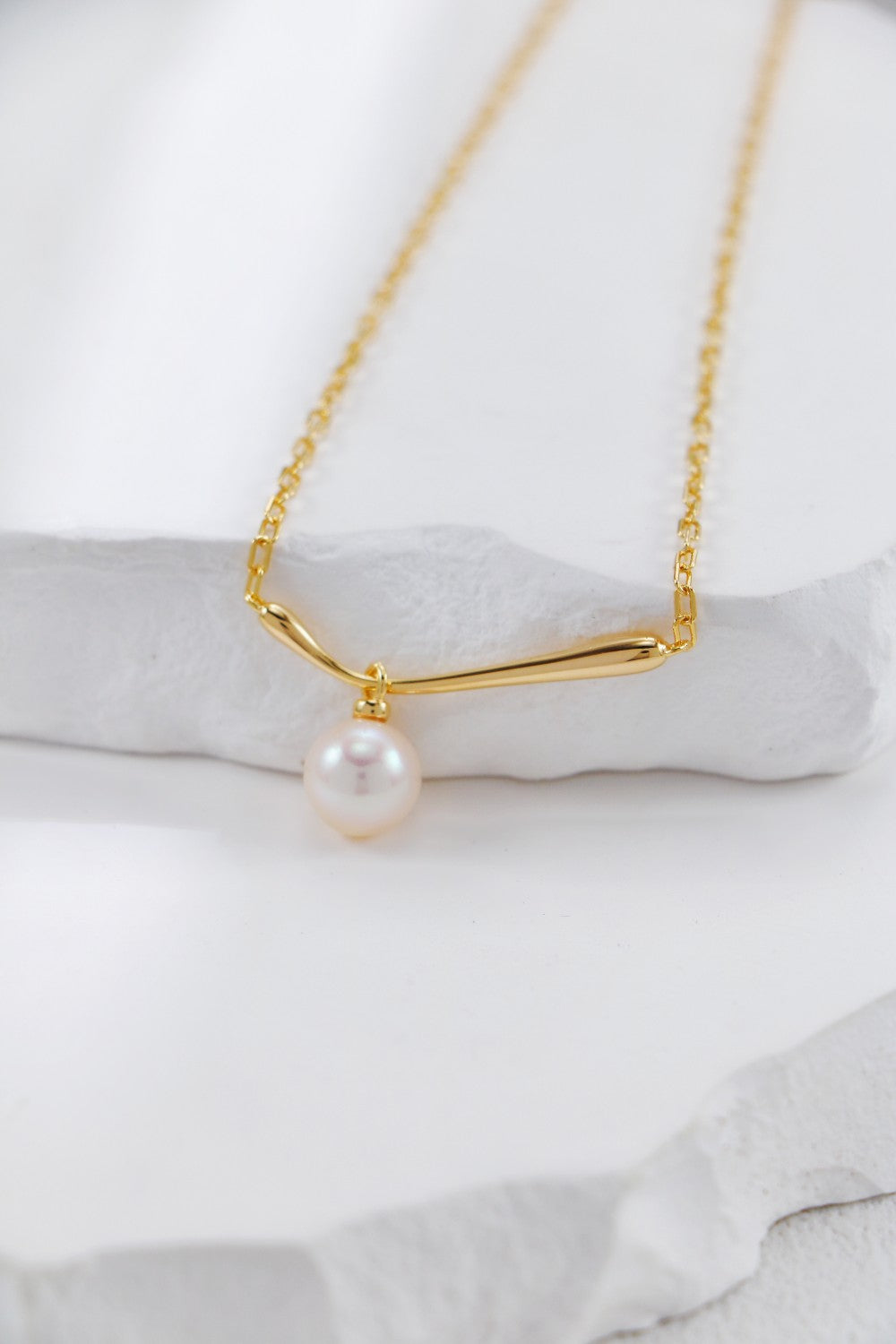 S925 Silver Pearl Necklace