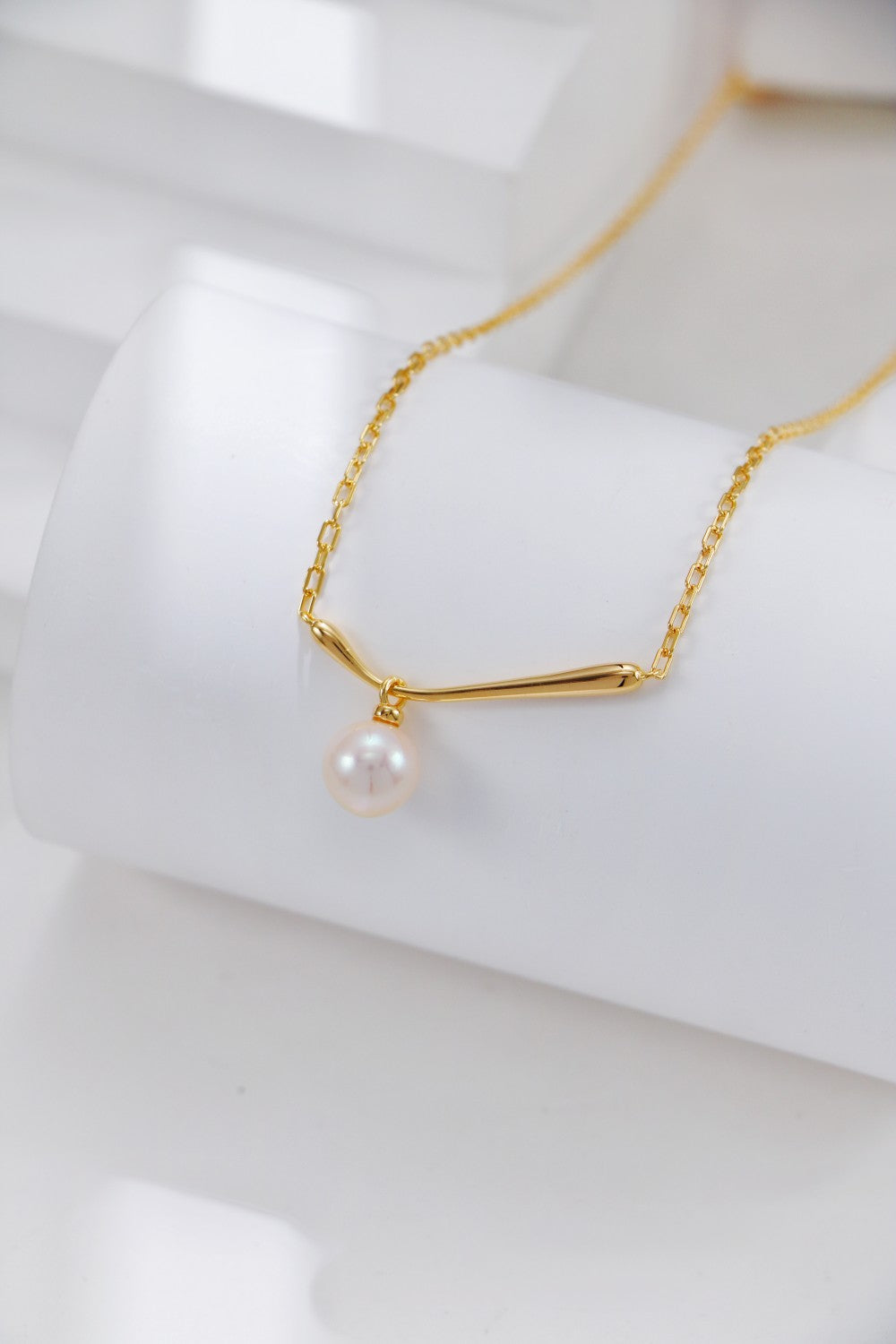 S925 Silver Pearl Necklace