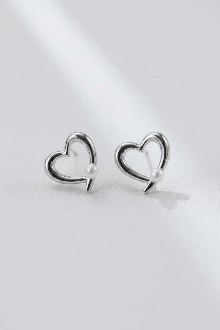 Sterling Silver Pearl Jewelry Set – view 7 – Sterling Arc Jewelry