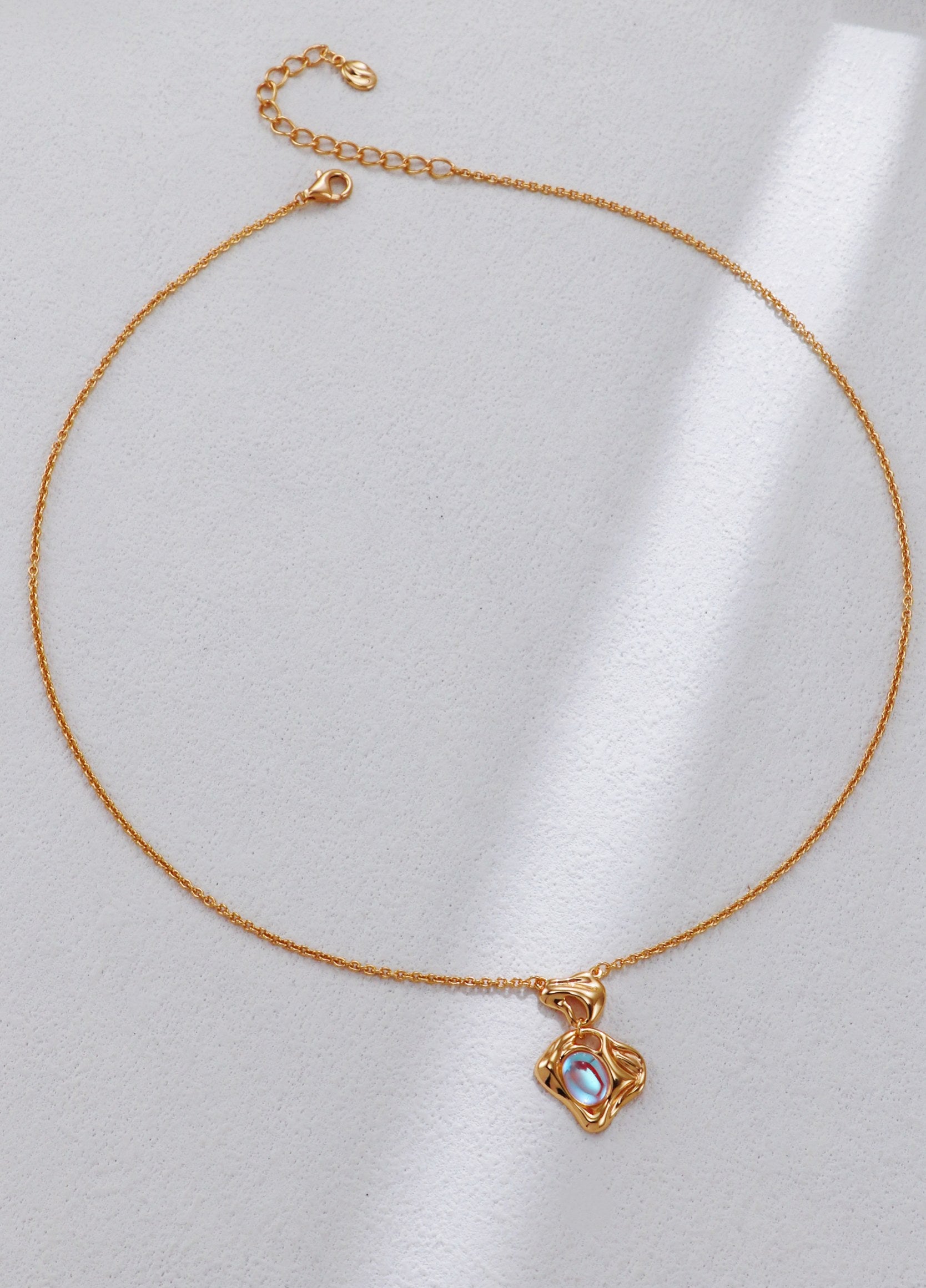 The Ethereal Aura Collection Set| Sterling Silver & Lab-Created Moonstone