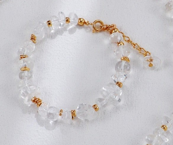 Sterling Silver Crystal Bracelet
