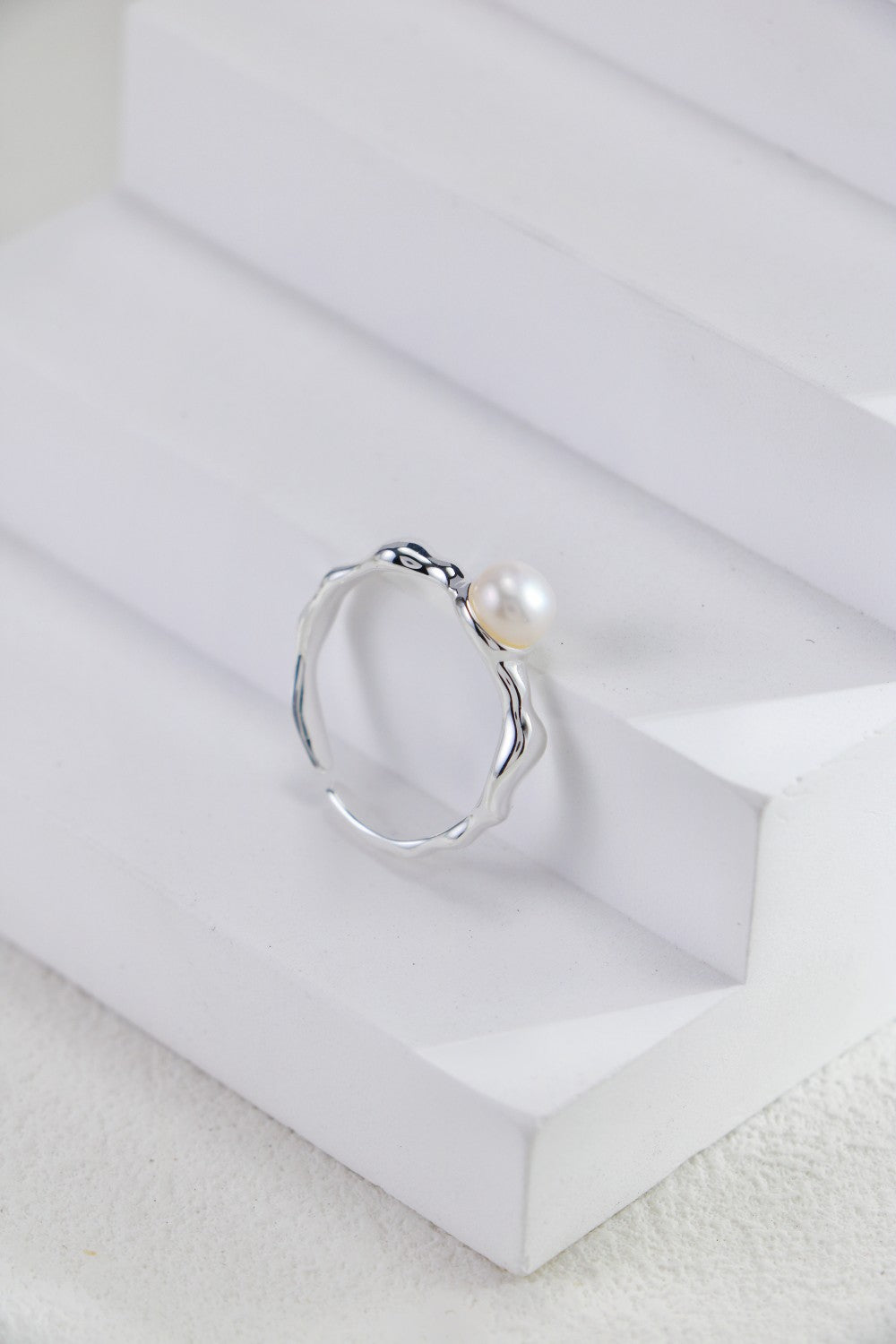 Sterling Silver Freshwater Pearl Statement Ring