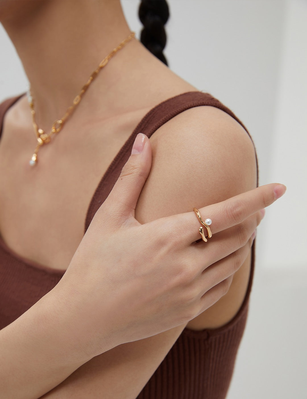 Sterling Silver Freshwater Pearl Ring