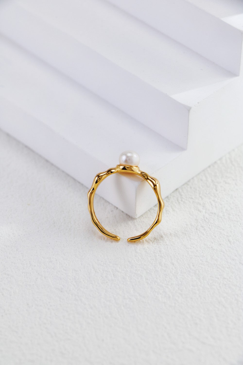 Sterling Silver Freshwater Pearl Statement Ring