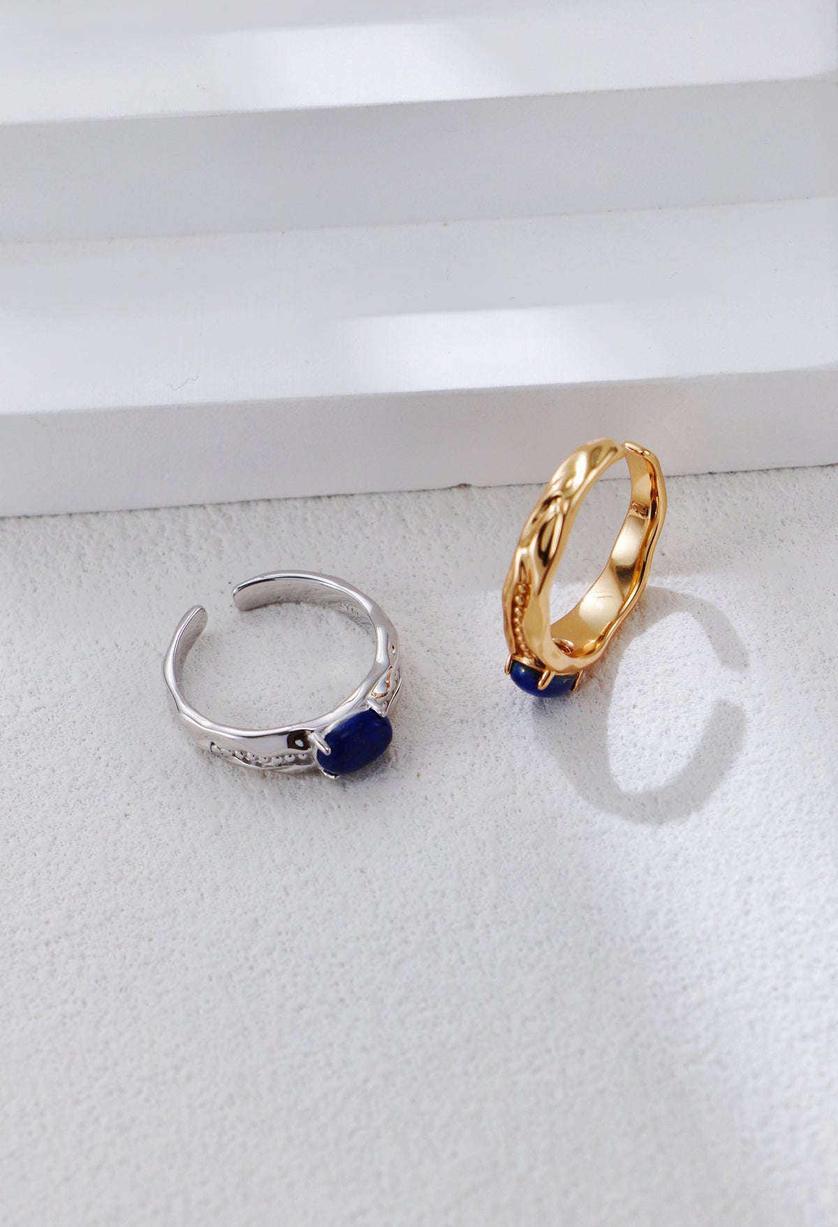 Sterling Silver Lapis Lazuli Statement Ring