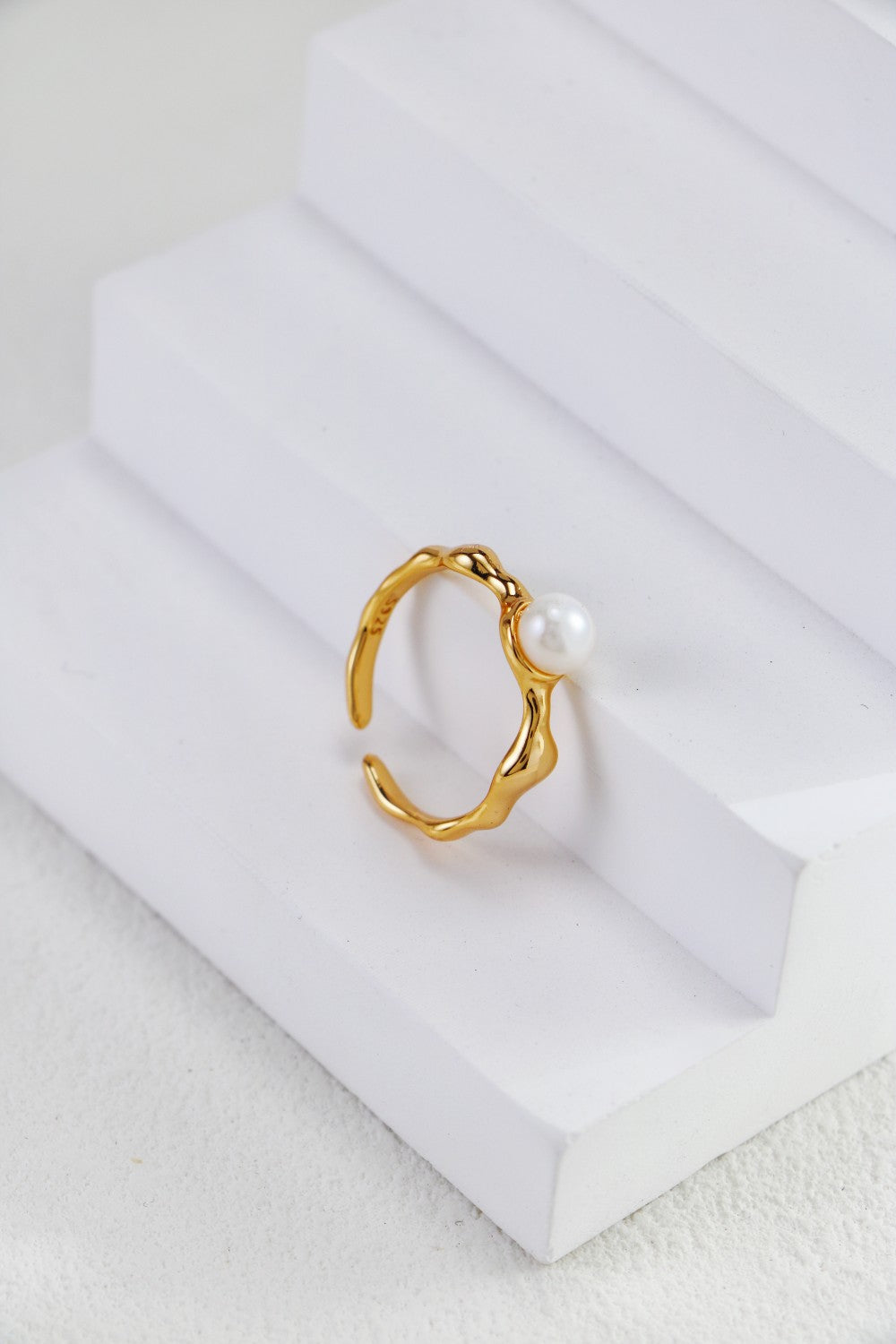 Sterling Silver Freshwater Pearl Statement Ring