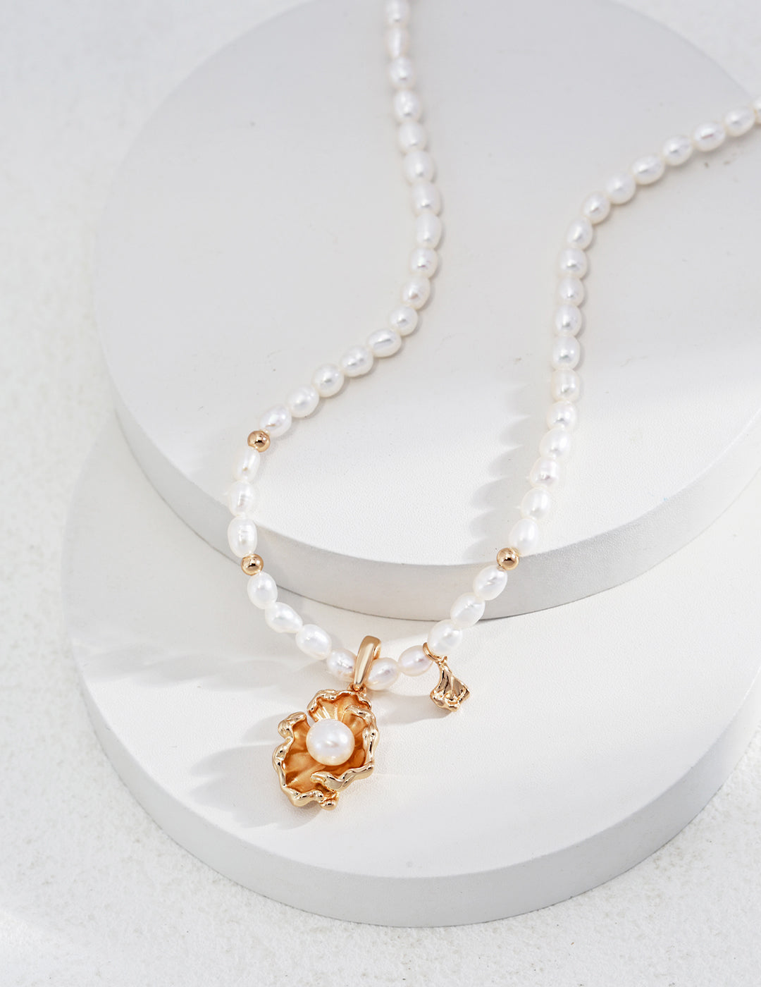 The Wave Series | Sterling Silver Pearl Jewelry Set