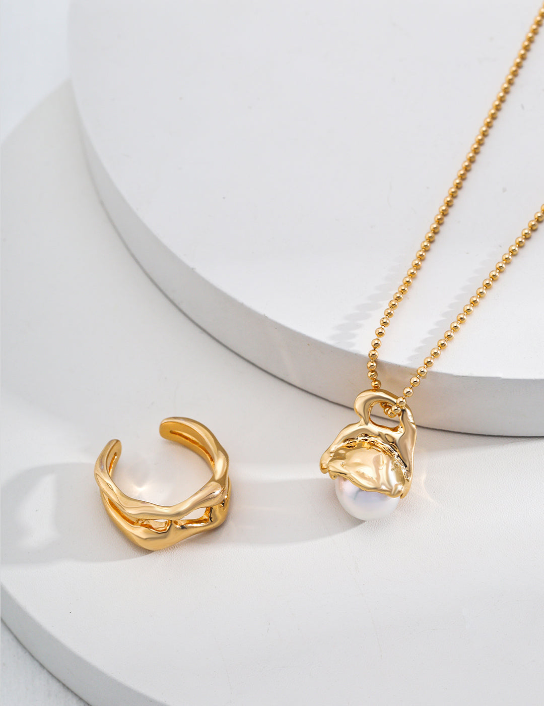 The Heritage Luster Collection | Minimalist Natural Pearl Necklace
