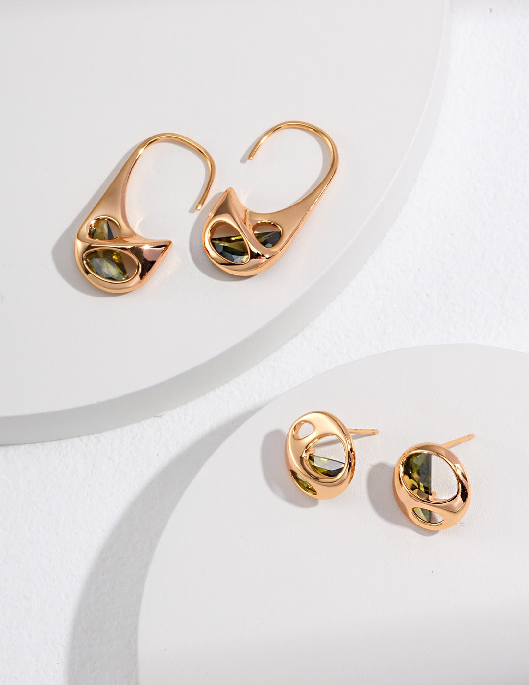 Pure Silver Earrings | Minimalist Irregular Design