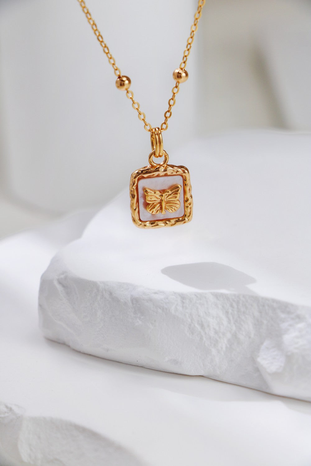 S925 Silver Molten Gold Pearl Collection Earrings and Necklace Set