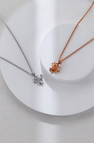 S925 Sterling Silver Sweet Osmanthus Pearl Necklace