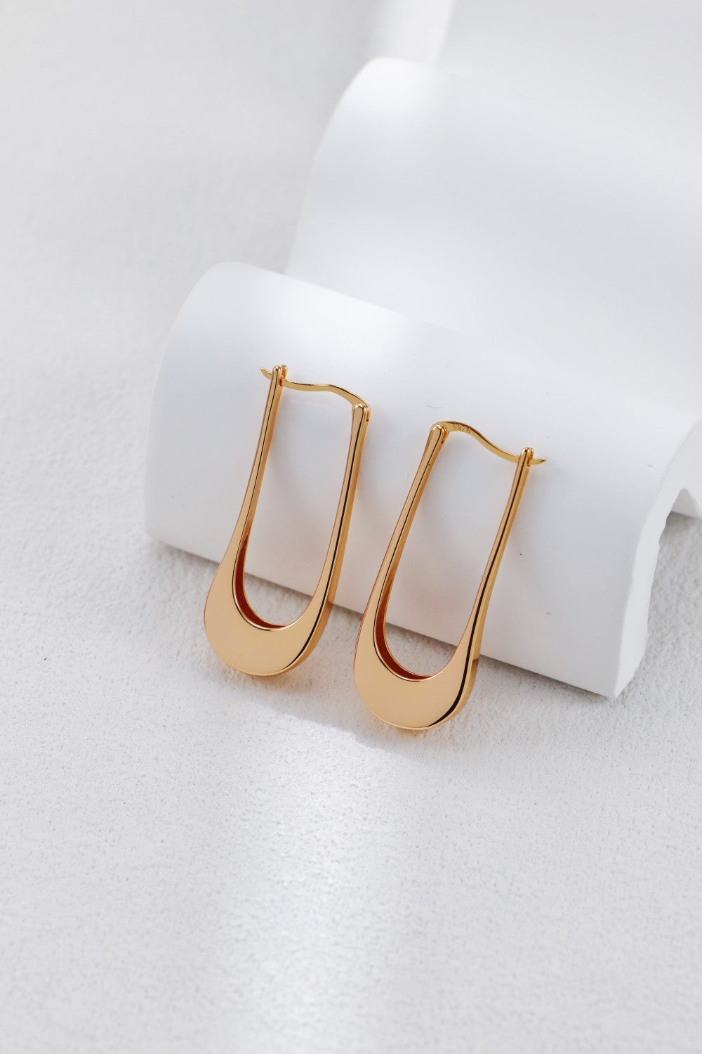 Silver Minimalist Long Earrings | Soft & Bold Elegance