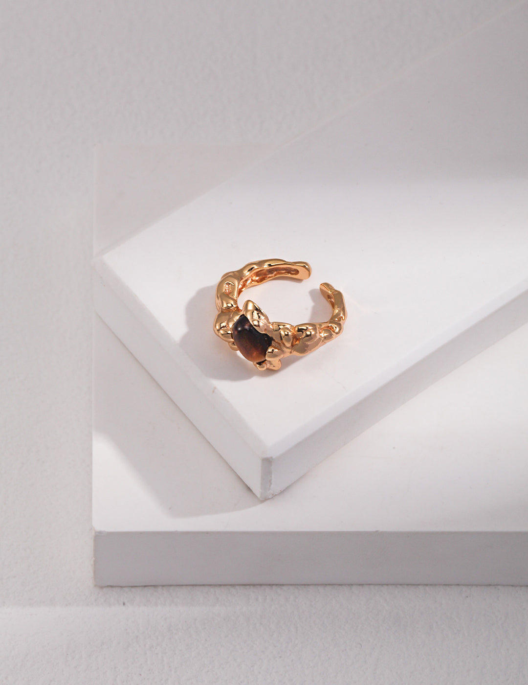 Sterling Silver Tiger's Eye Ring
