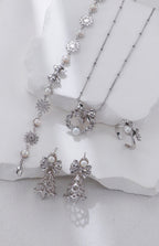 S925 Silver Christmas Collection Pearl Necklace