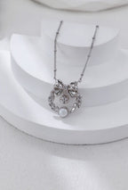 S925 Silver Christmas Collection Pearl Necklace