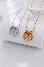 S925 Silver Christmas Collection Pearl Necklace