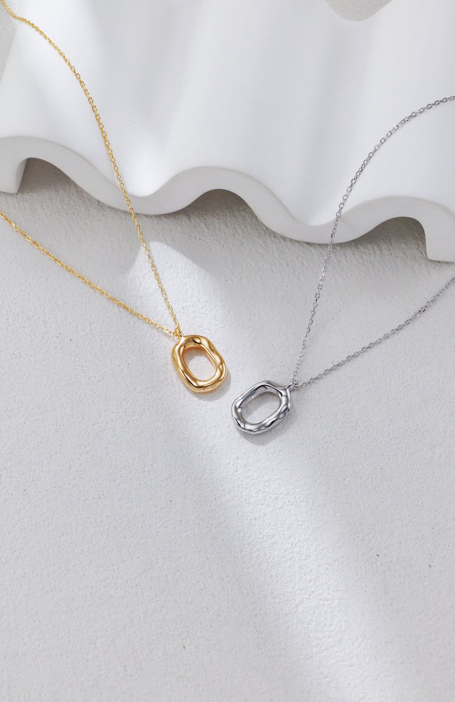 S925 Silver Minimal Daily Collarbone Necklace Hover Image