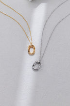 S925 Silver Minimal Daily Collarbone Necklace