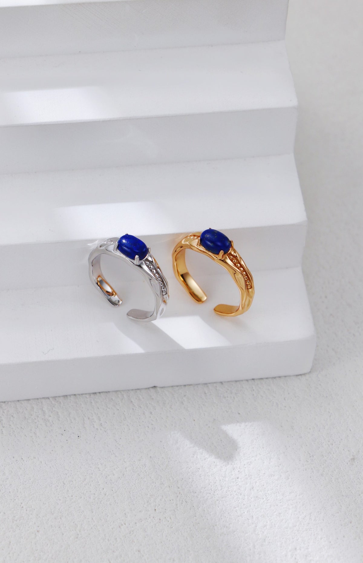 Sterling Silver Lapis Lazuli Statement Ring