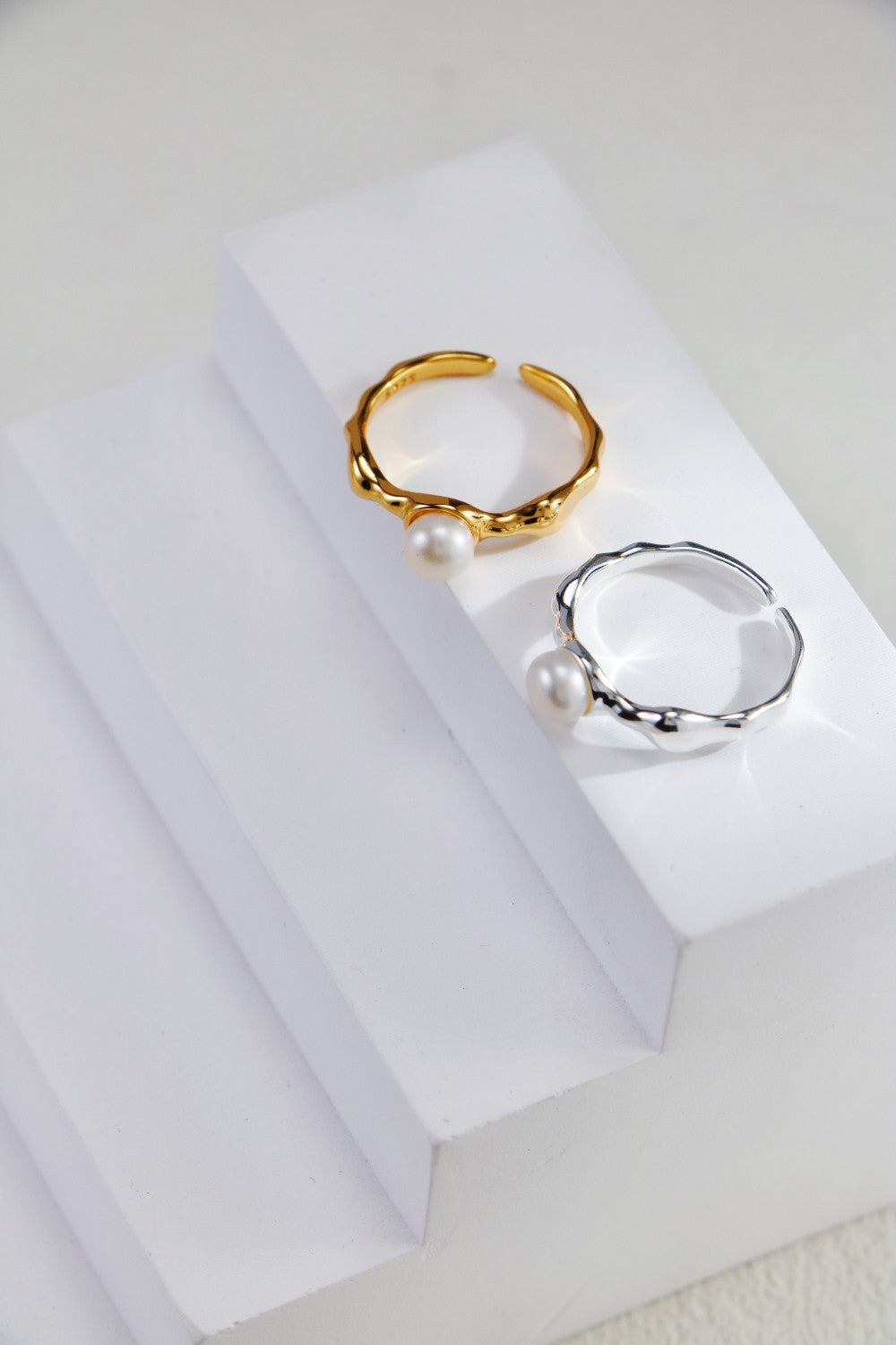 Sterling Silver Freshwater Pearl Statement Ring