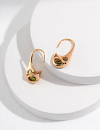 Pure Silver Earrings|Minimalist Irregular Design