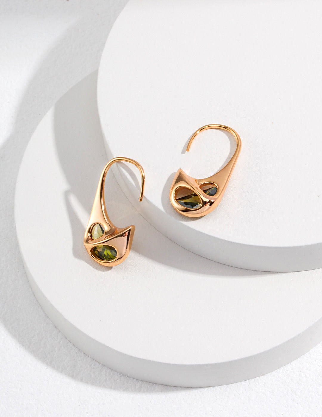 Pure Silver Earrings|Minimalist Irregular Design