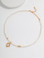 Sterling Silver Pearl Necklace