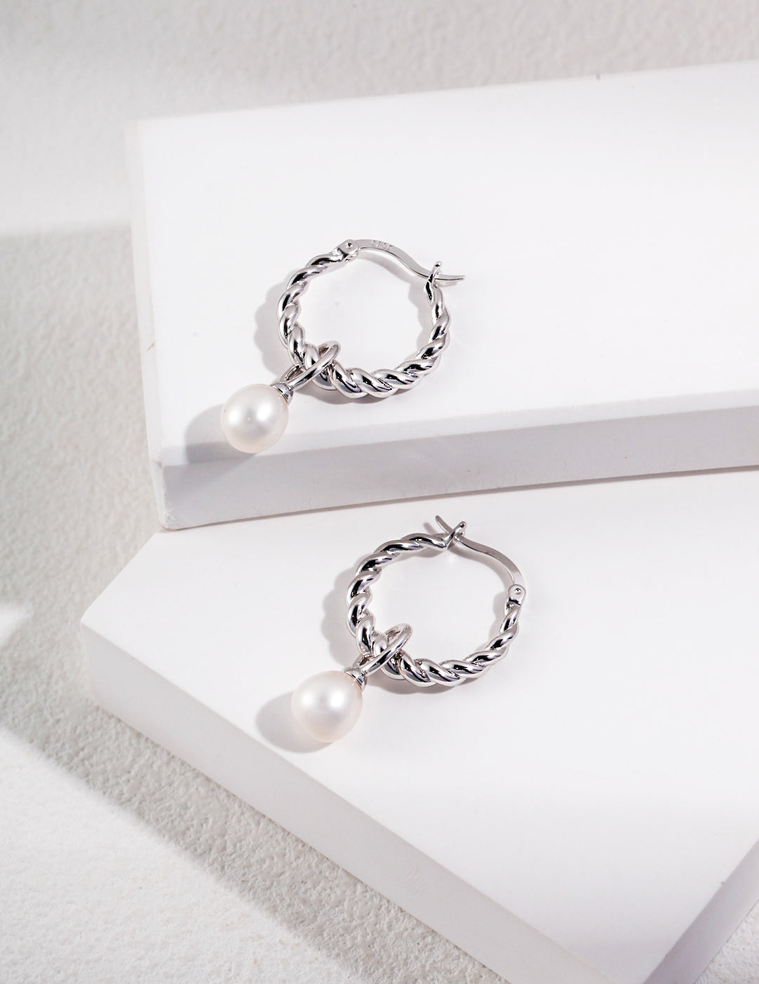 Timeless Pearl Earrings | Sterling Silver Classic Elegance