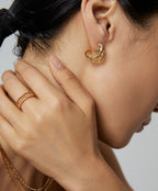 Sterling Silver Hollow Ring