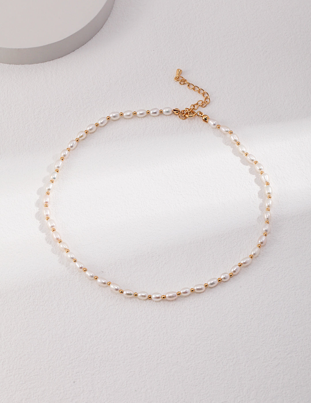 Sterling Silver Pearl Choker Necklace