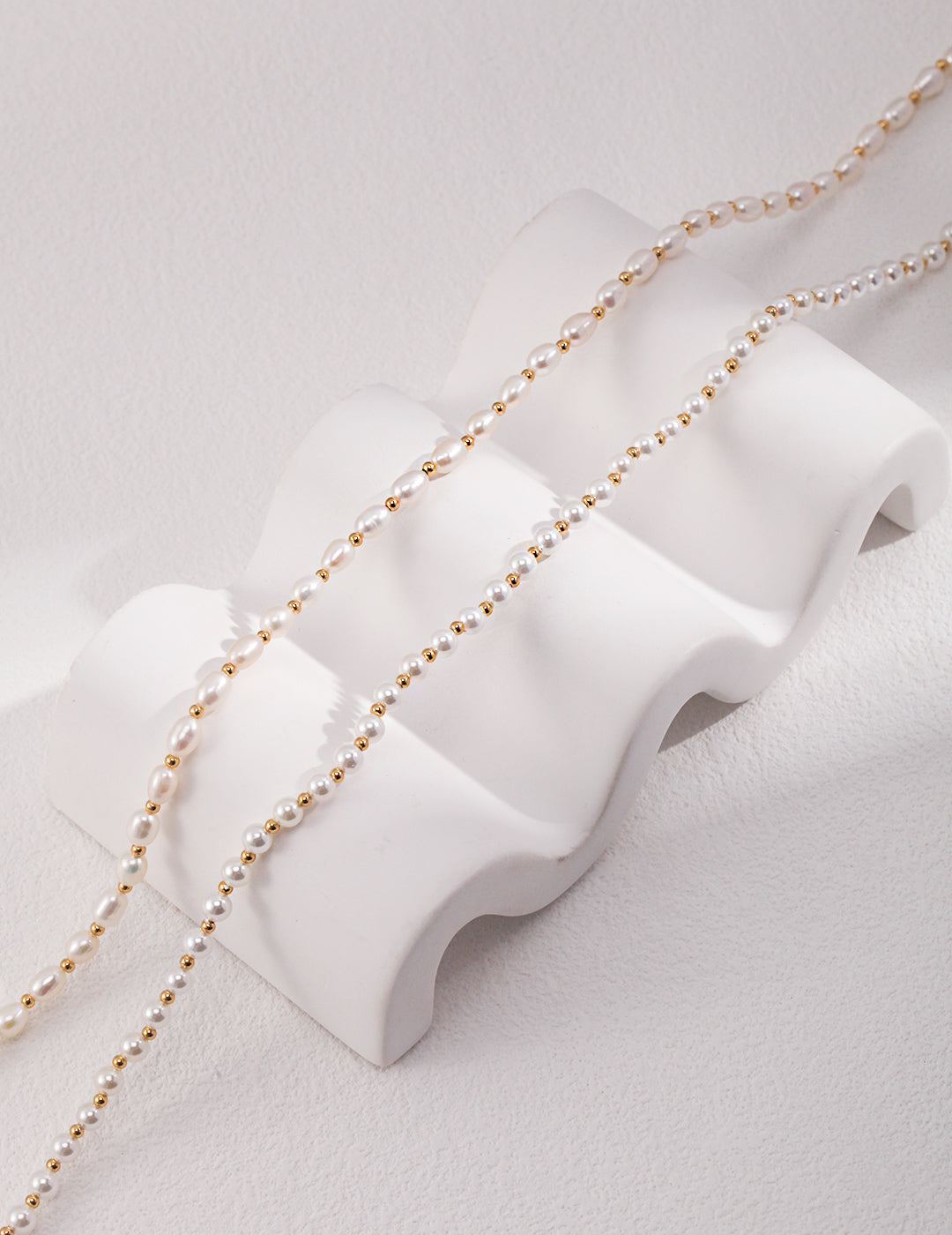 Sterling Silver Pearl Choker Necklace