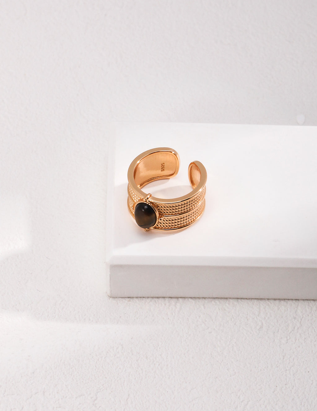 Sterling Silver Tiger's Eye Ring