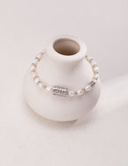 Sterling Silver Pearl Bracelet
