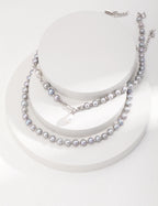 Sterling Silver Pearl Pendant Necklace
