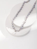 Sterling Silver Pearl Pendant Necklace