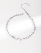 Sterling Silver Pearl Pendant Necklace