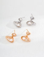 Sterling Silver Pearl Earrings|Timeless Elegance for Every Occasion