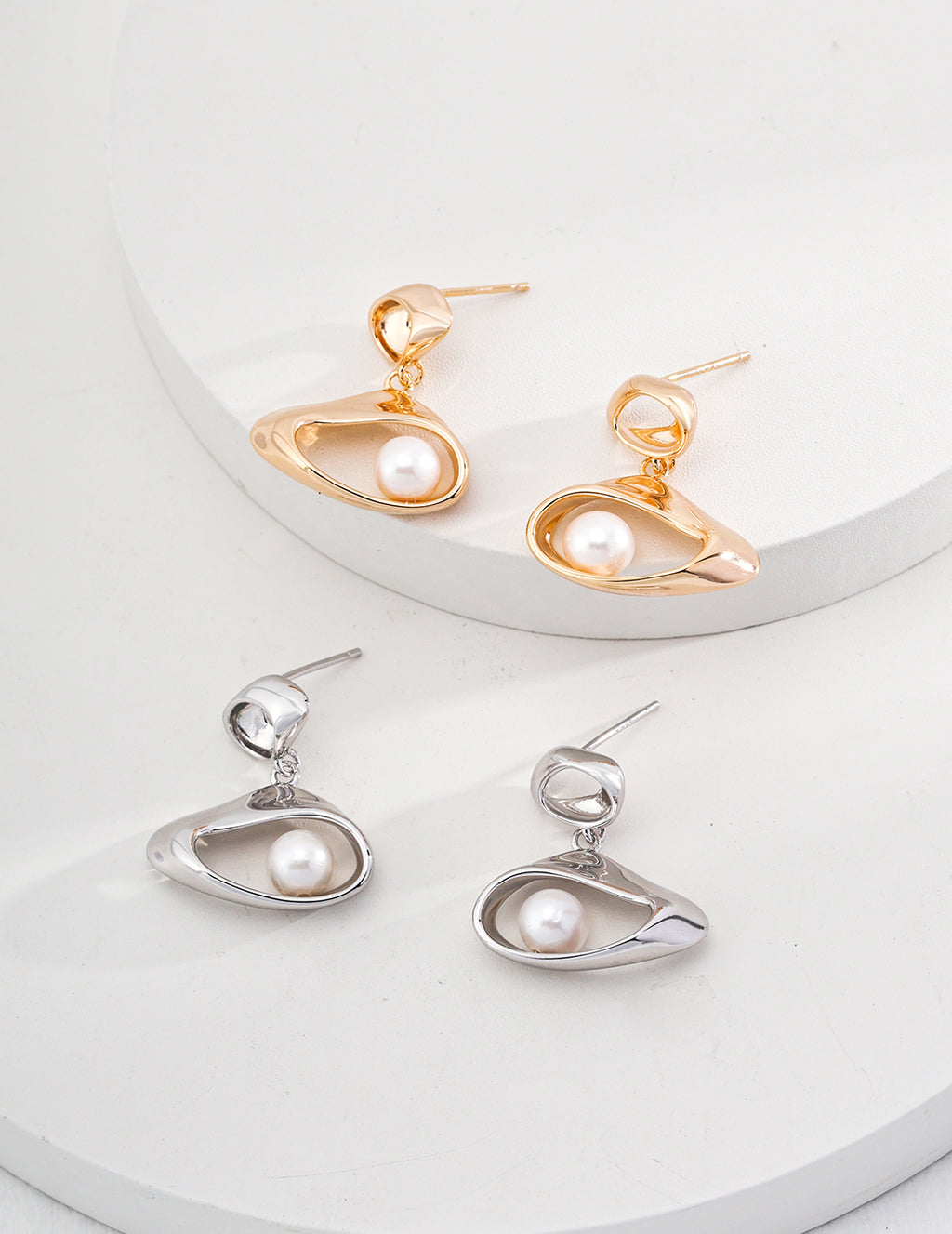 Sterling Silver Pearl Earrings|Timeless Elegance for Every Occasion