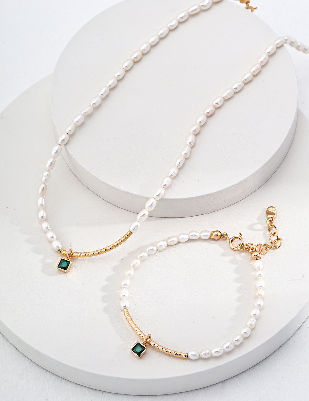 Sterling Silver Pearl Necklace