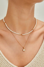 S925 Silver Mother of Pearl Necklace