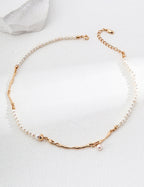 Sterling Silver Pearl Necklace