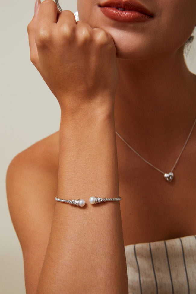 S925 Silver Pearl Bracelet Main Image