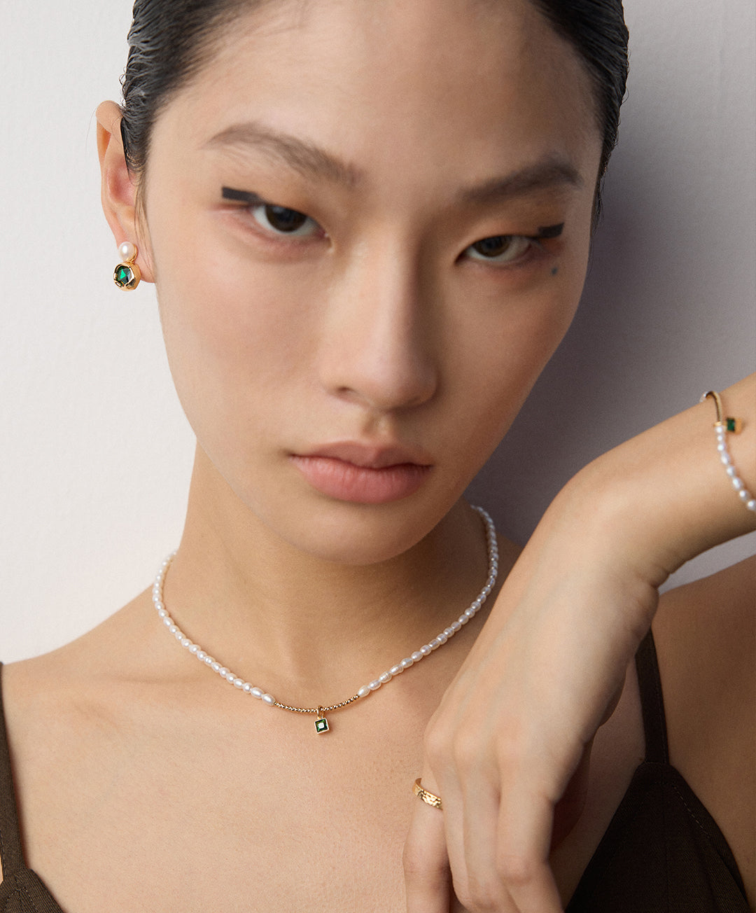 Sterling Silver Pearl Necklace